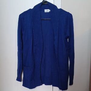 Cielo Royal Blue Open Cardigan